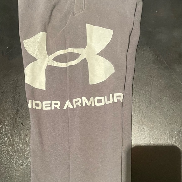 Under Armour Kids Gray Joggers - Picture 1 of 3
